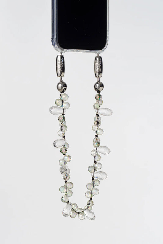 Faceted Crystal Wristlet