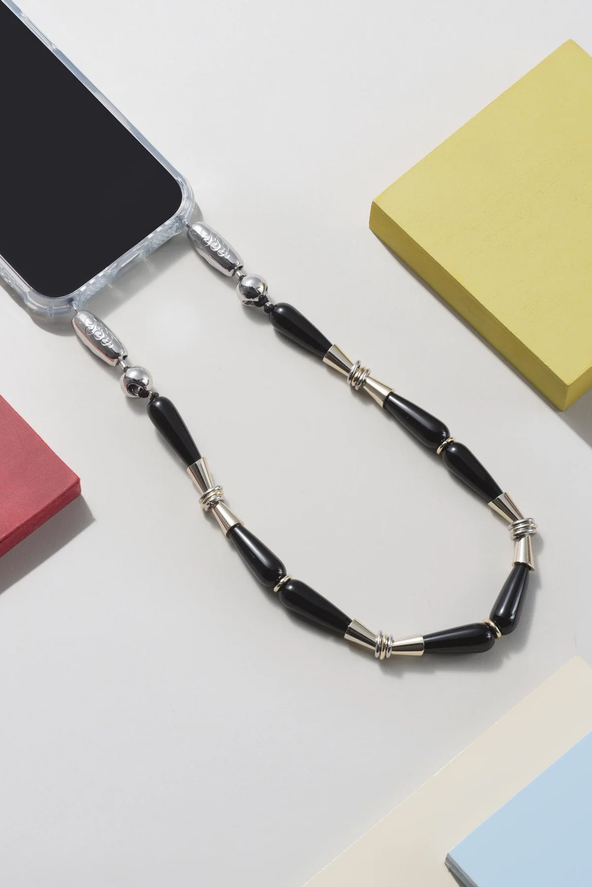 Deco Wristlet, Onyx