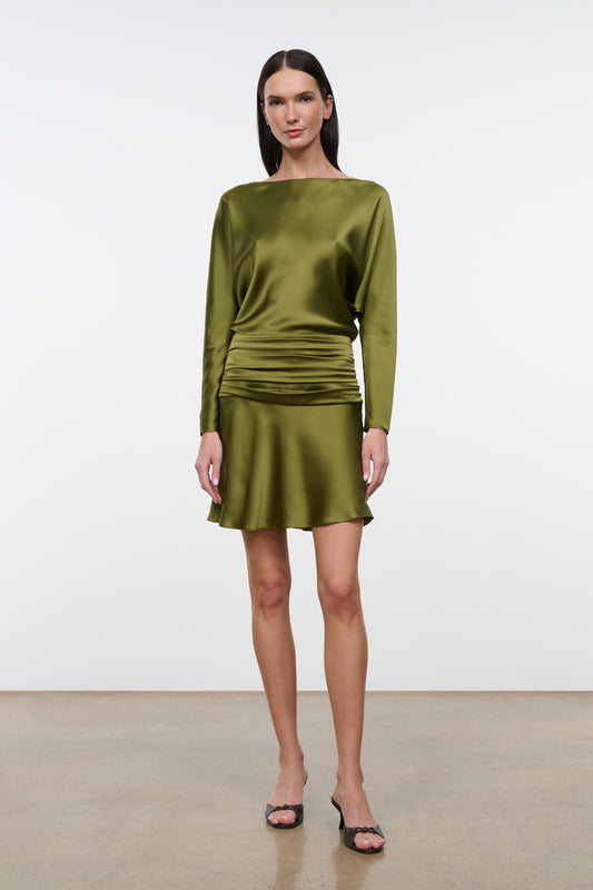 Freda Silk Mini Dress