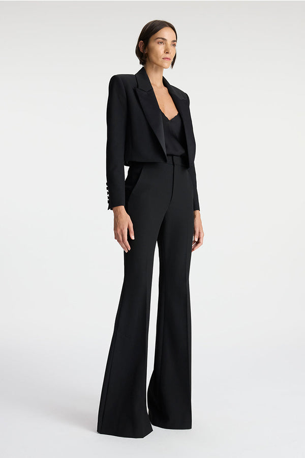 Anderson Cropped Tuxedo Jacket