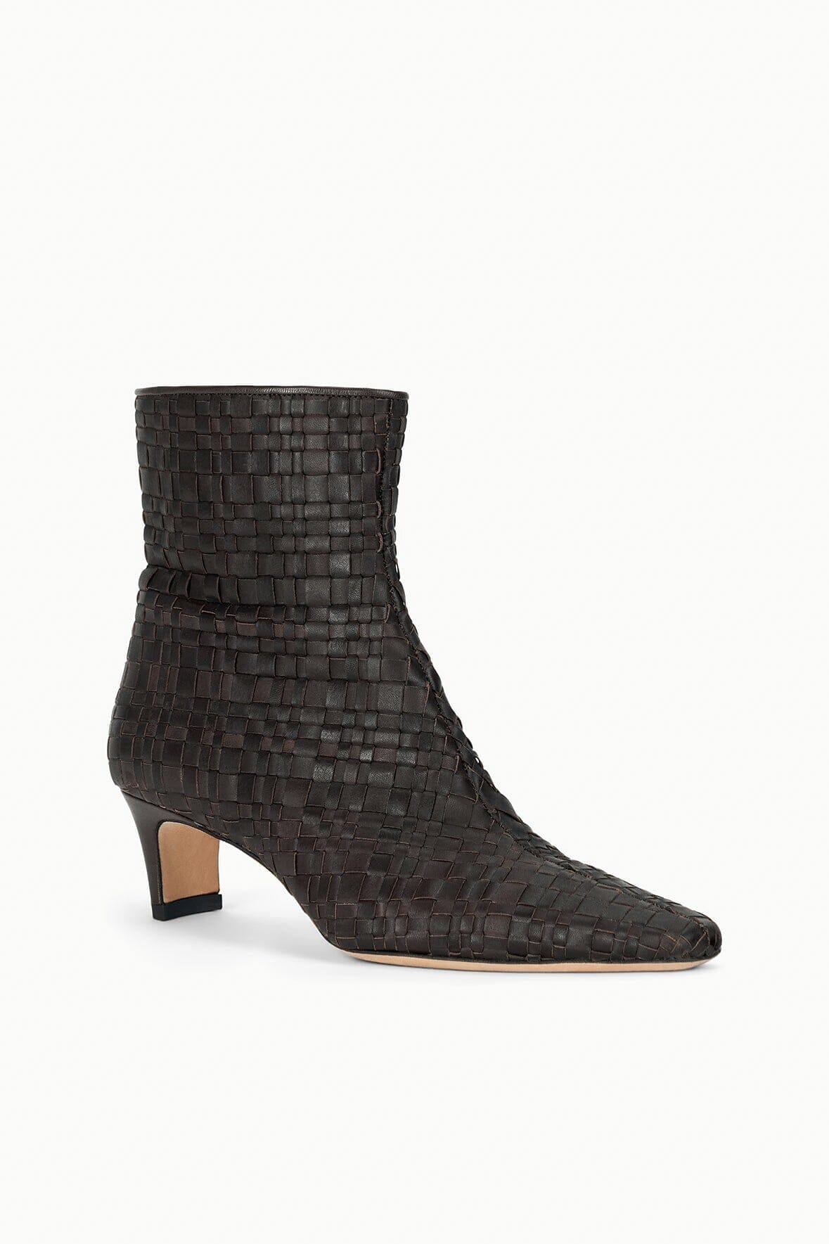 Wally Ankle Boot, Espresso Woven