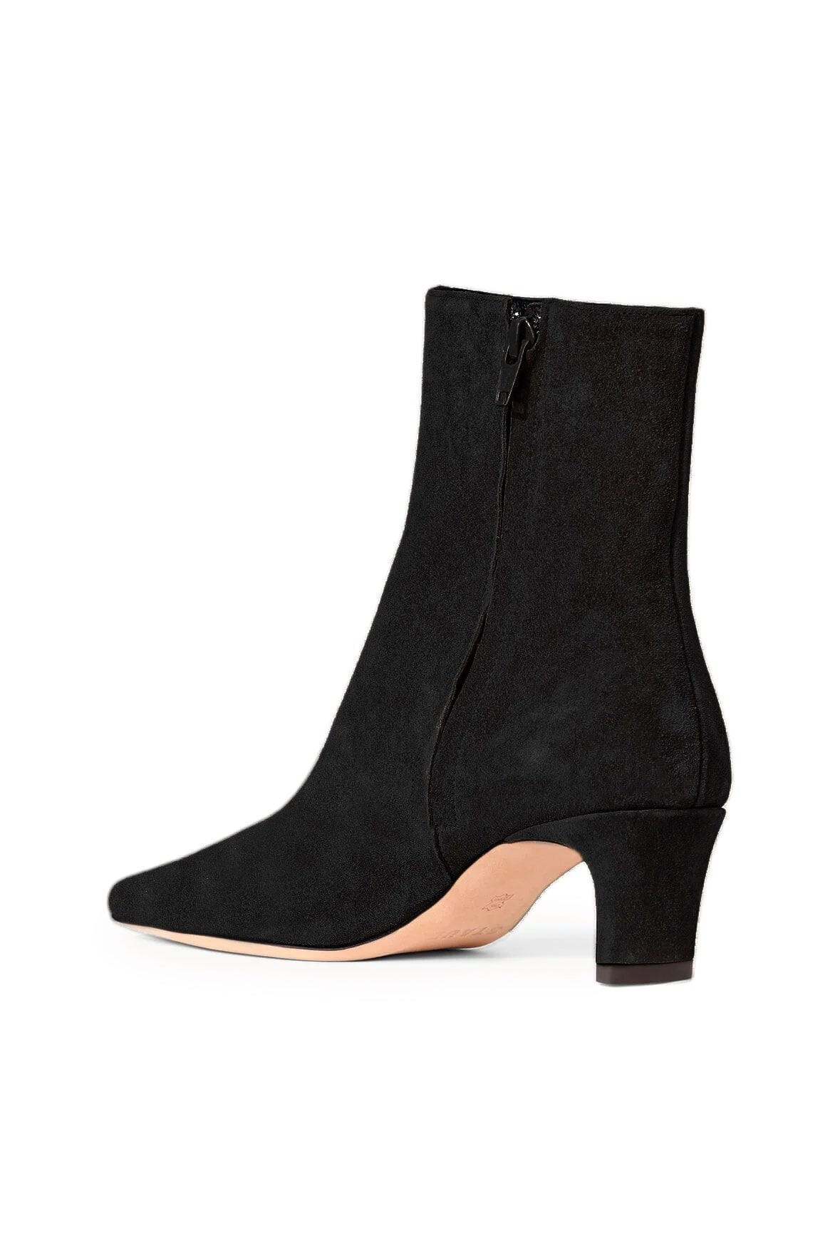 Wally Ankle Boot, Black Suede