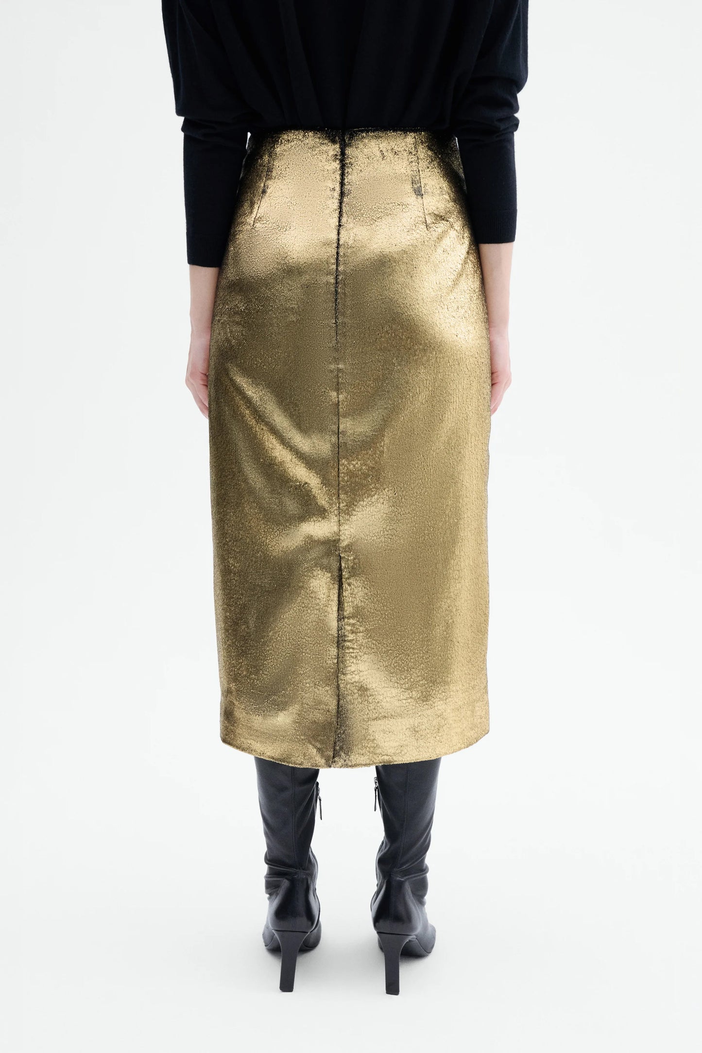 Slip Skirt, Gold