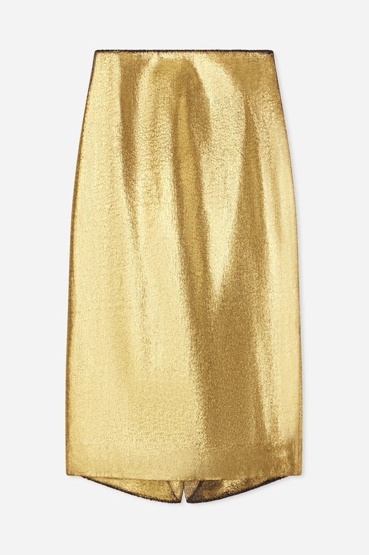 Slip Skirt, Gold
