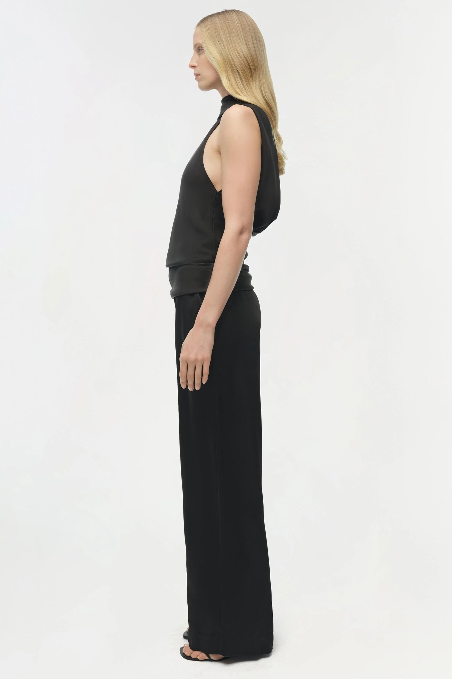 Samira Satin Cape Top