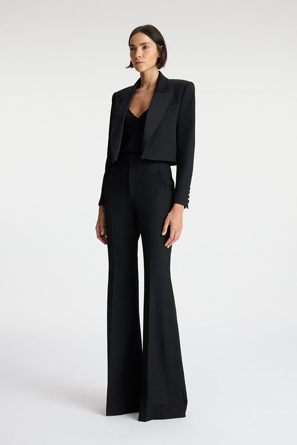 Anderson Cropped Tuxedo Jacket