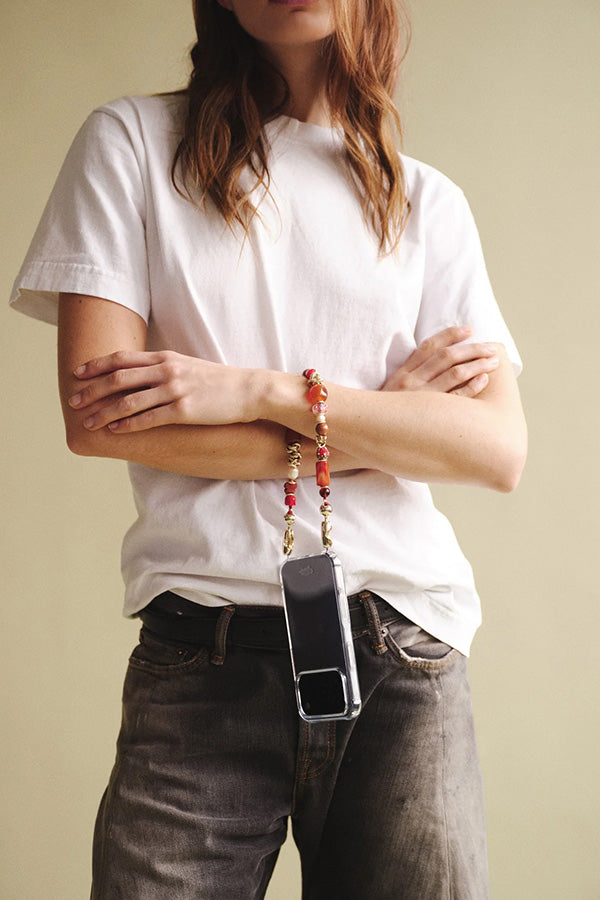 Et Cetera Wristlet, Red