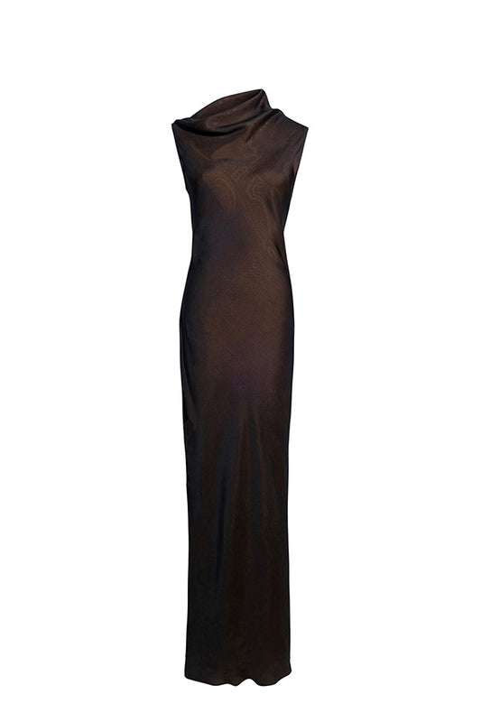 Lilith Dress in Trapped Silk