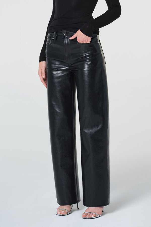 Arc Jean in Recycled Leather, Detox