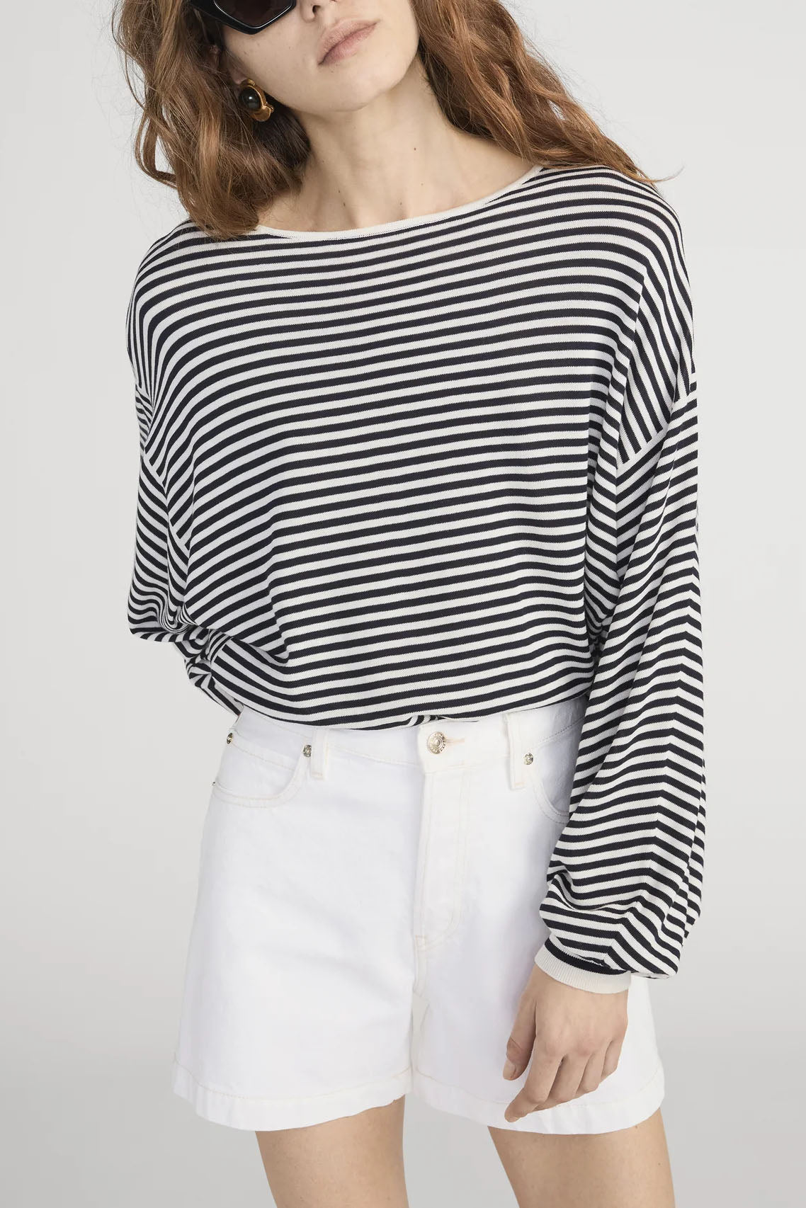 The Striped Slouchy Sweater