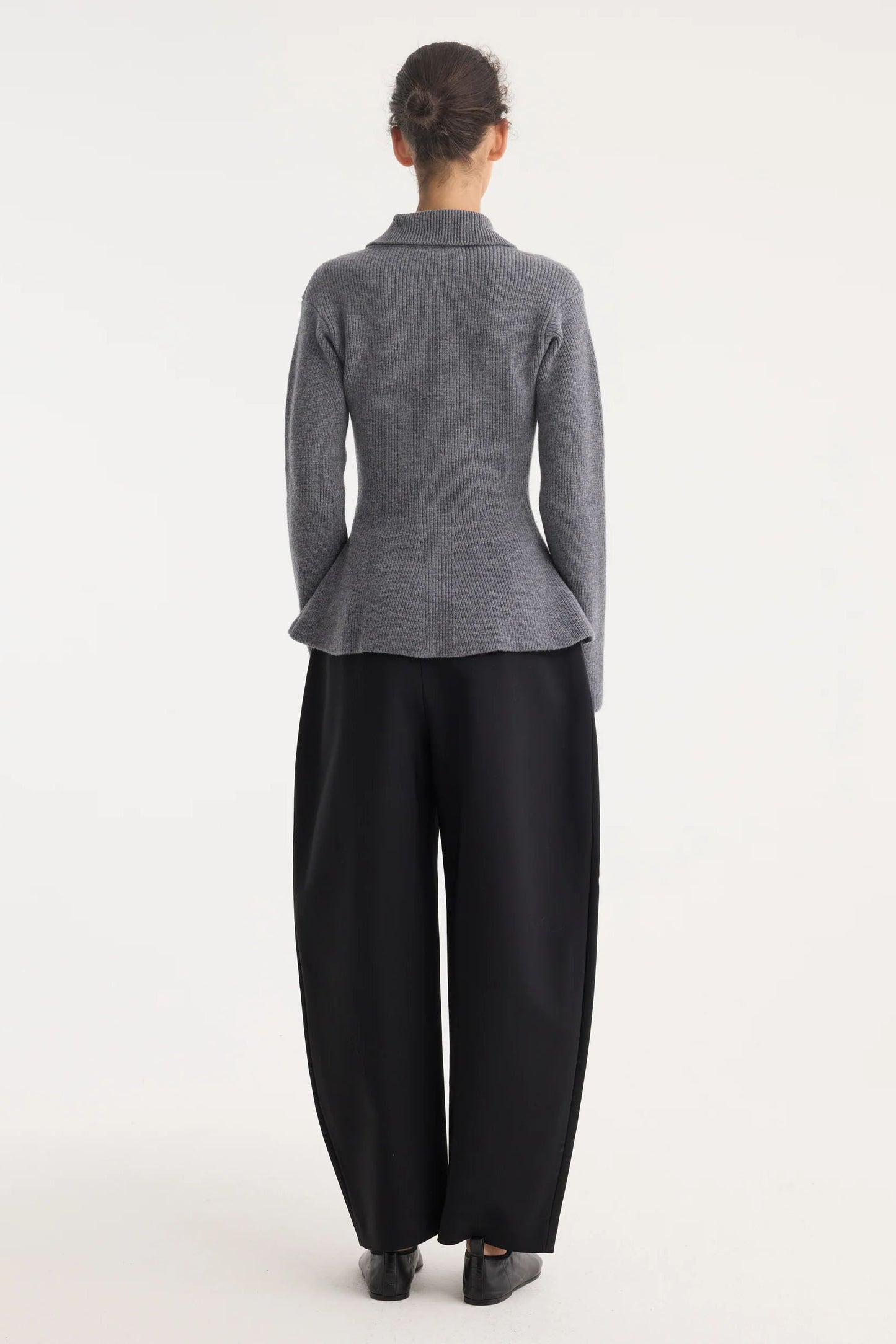 Waisted Rib Cardigan