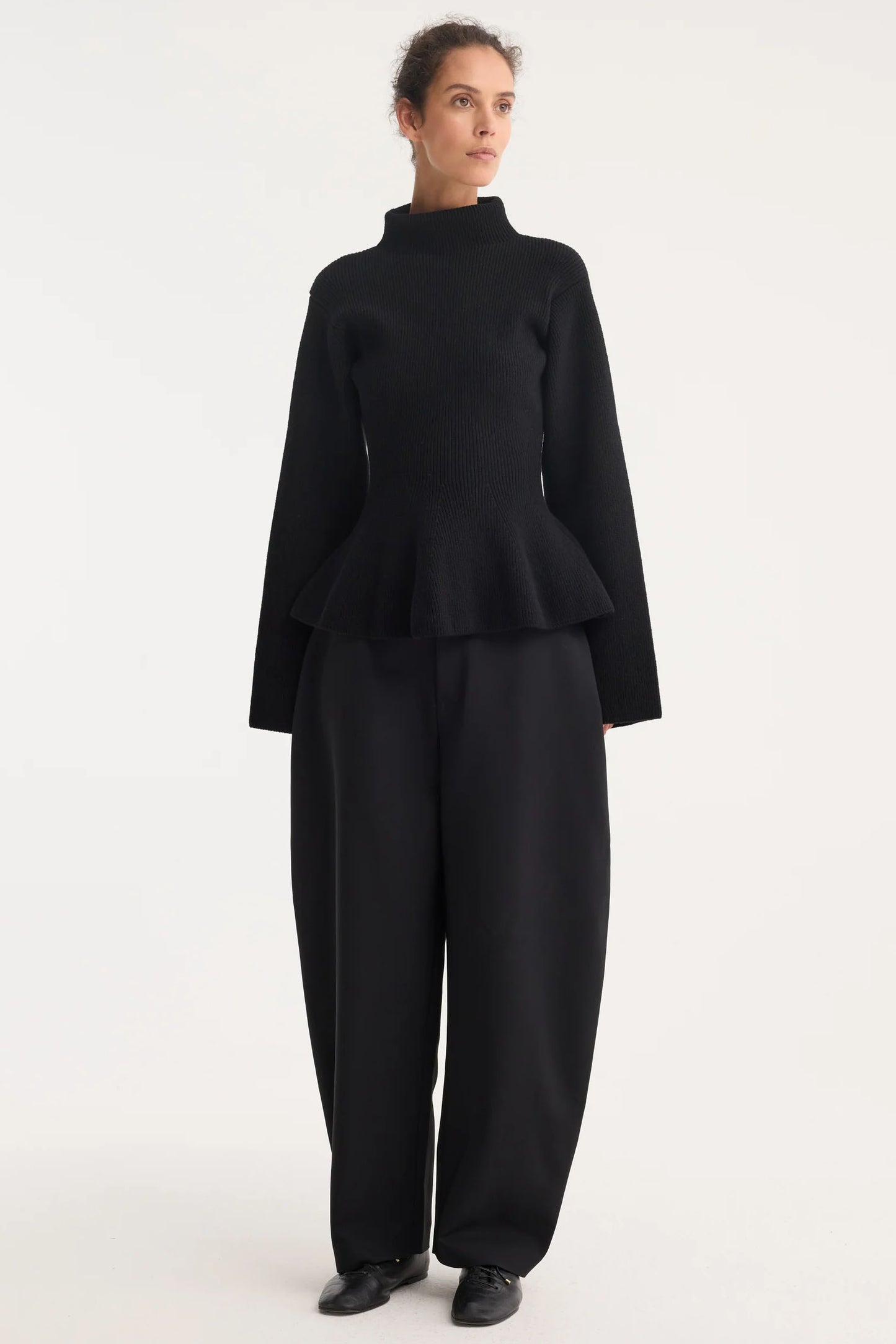 Sculptural Knitted Top