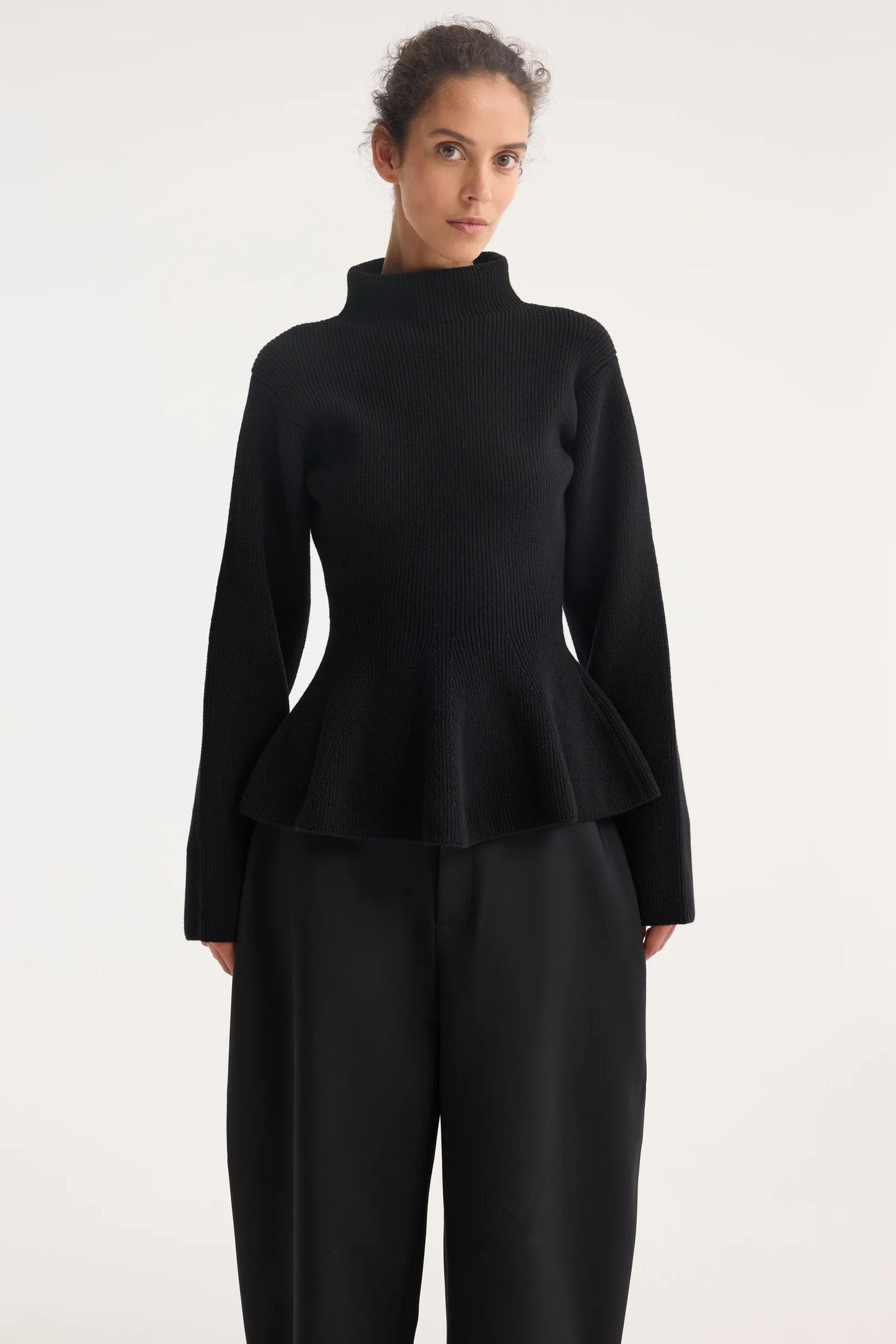 Sculptural Knitted Top