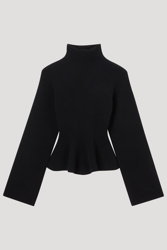 Sculptural Knitted Top