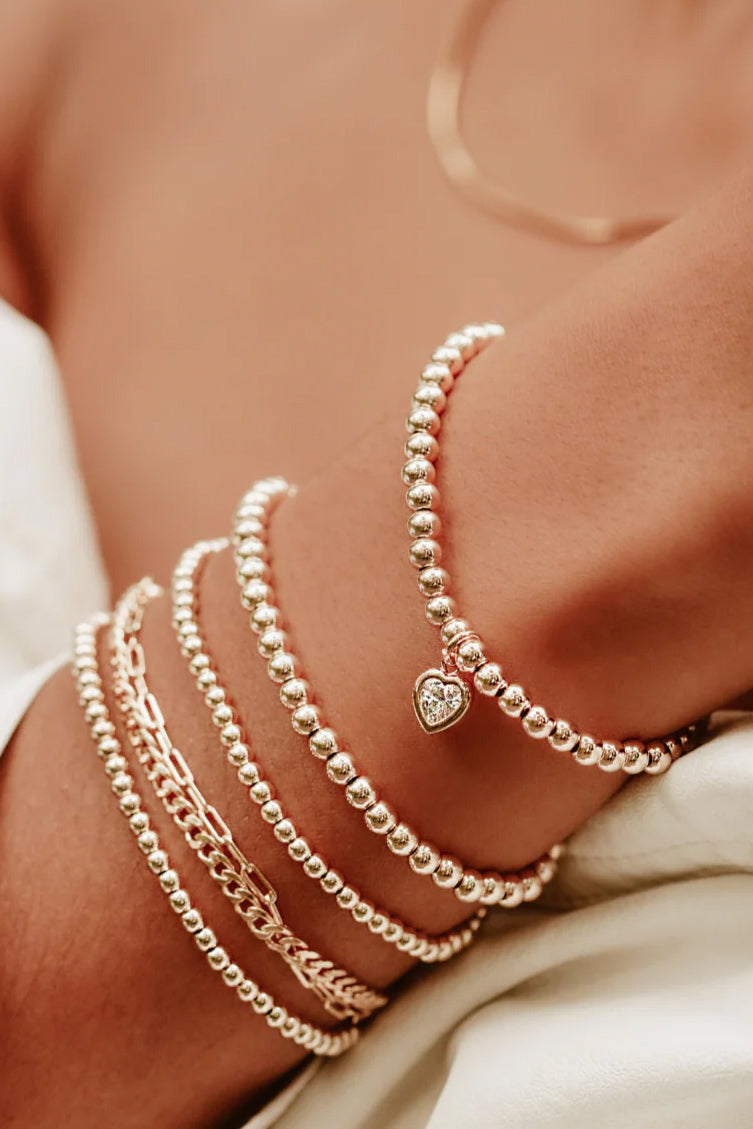All My Heart Bracelet, Yellow Gold 7.5"