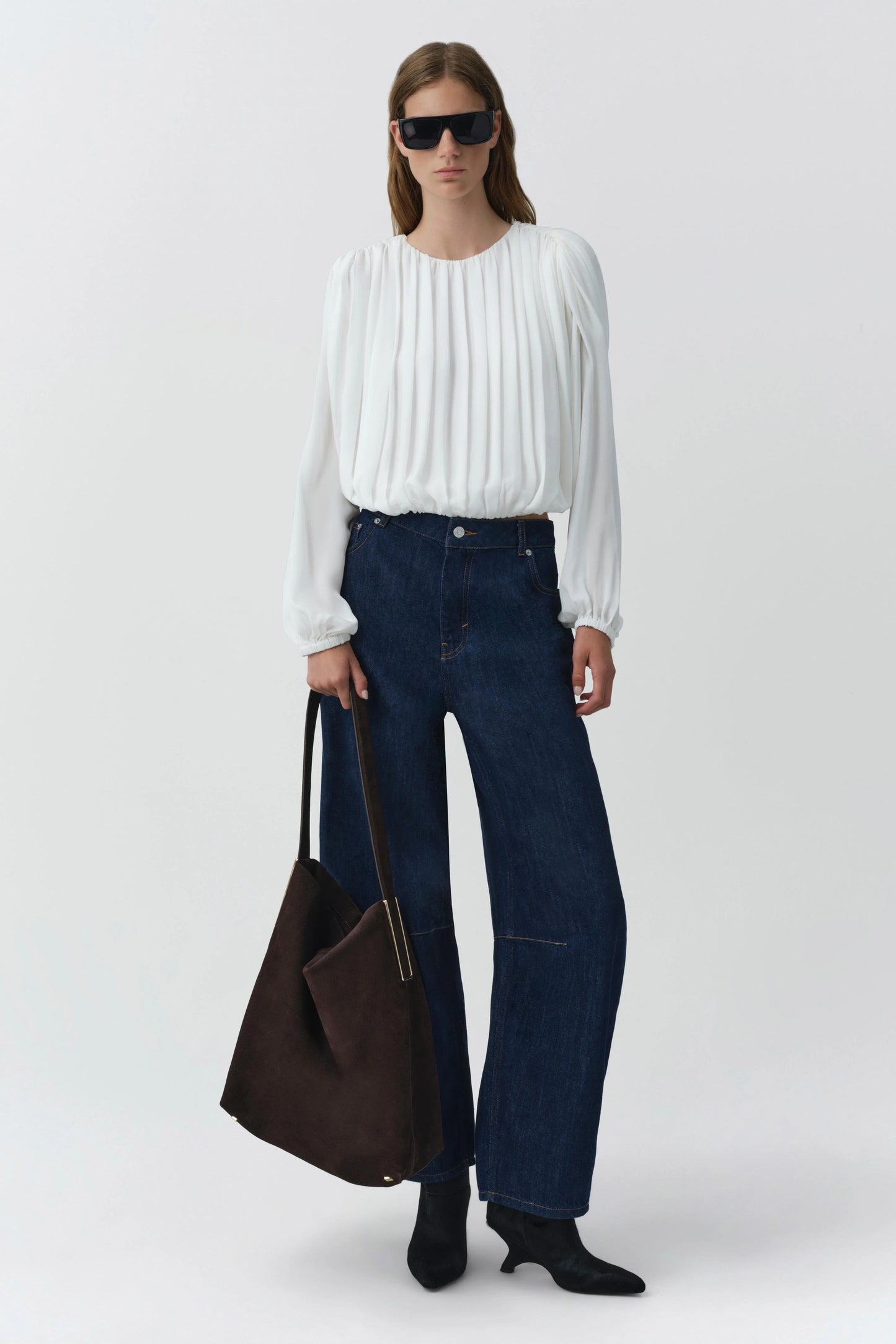 Frida Silk Georgette Top