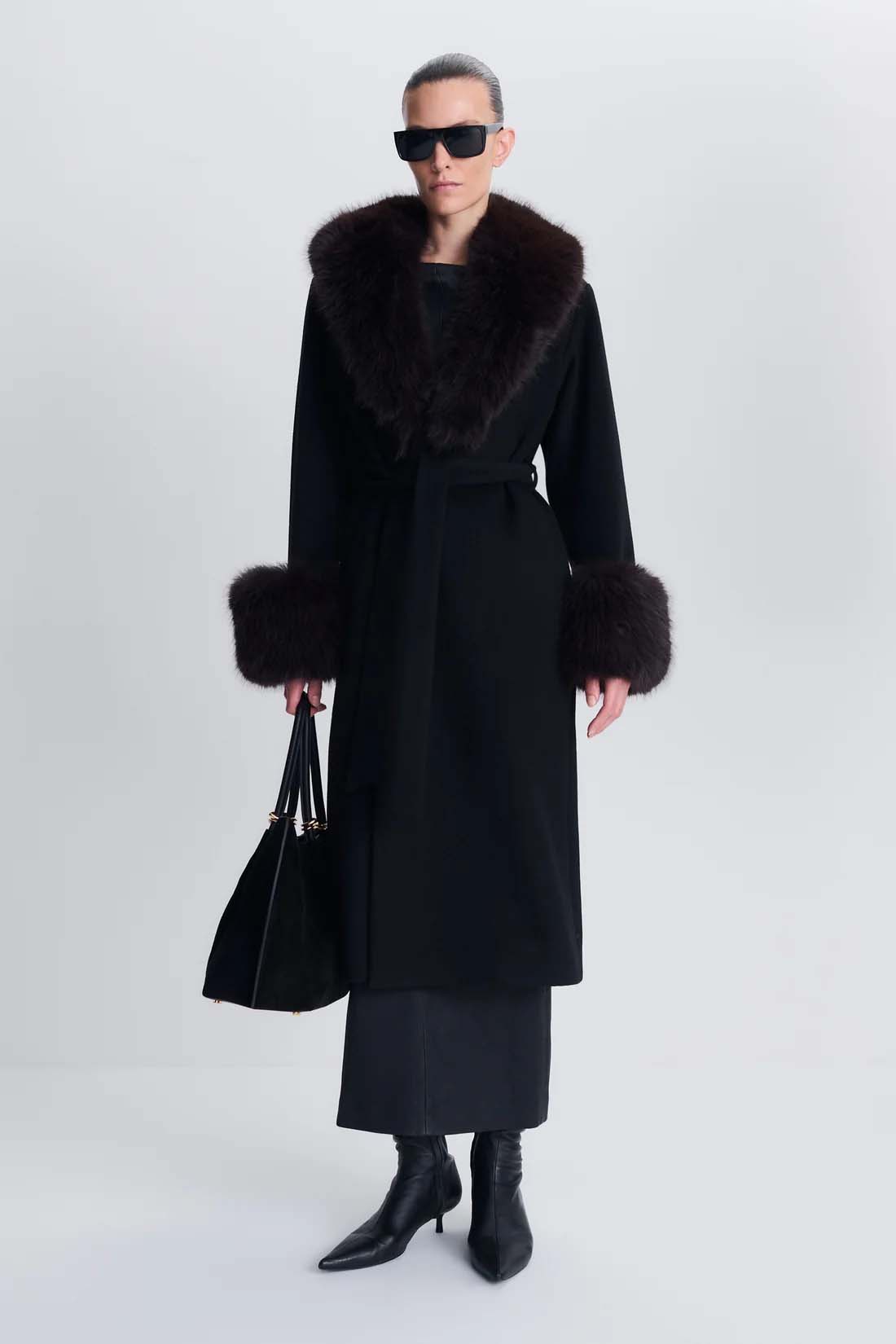 Kinsley Belted Long Coat