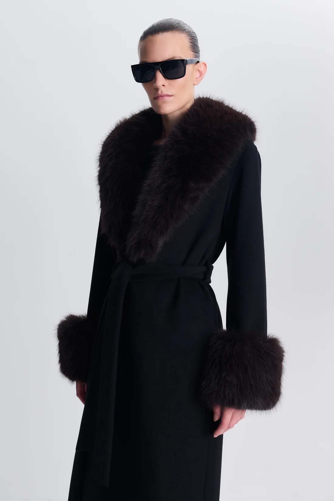 Kinsley Belted Long Coat