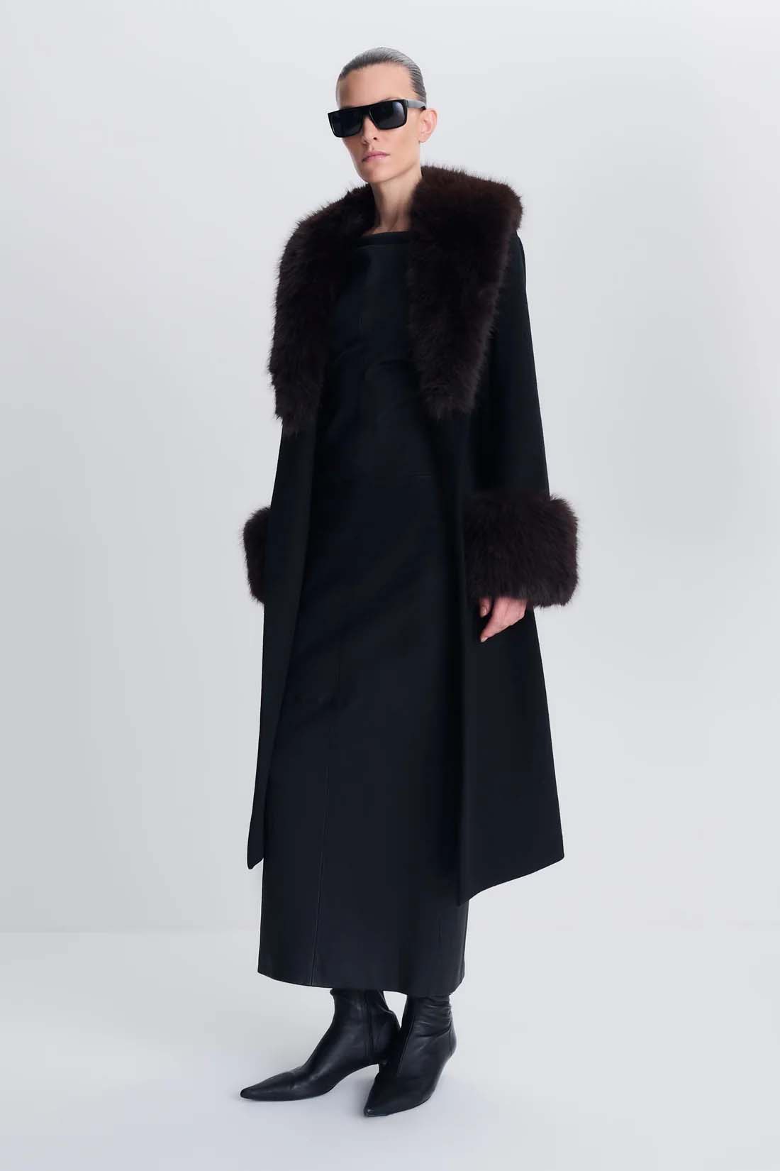 Kinsley Belted Long Coat