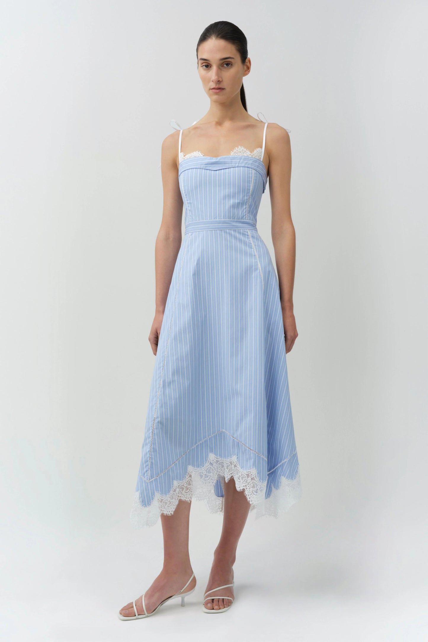 Avaleigh Cotton Lace Midi Dress