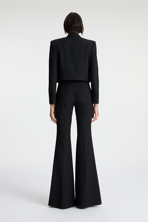 Anderson Cropped Tuxedo Jacket