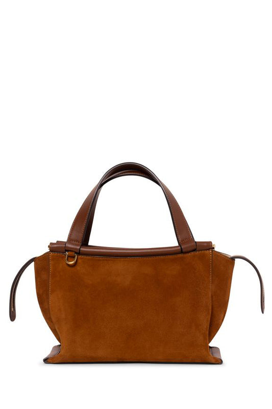 Ida Bag, Tan Suede