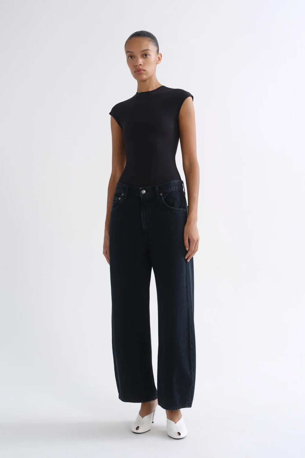 Low Curve Jean Crop, Crushed
