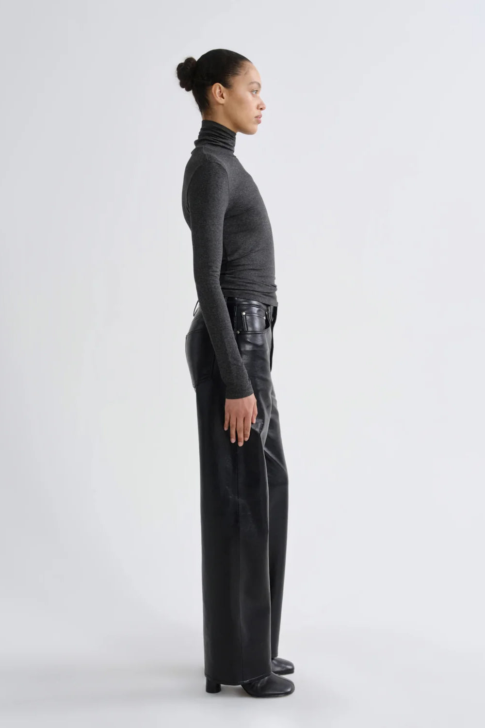Pascale Turtleneck, Charcoal