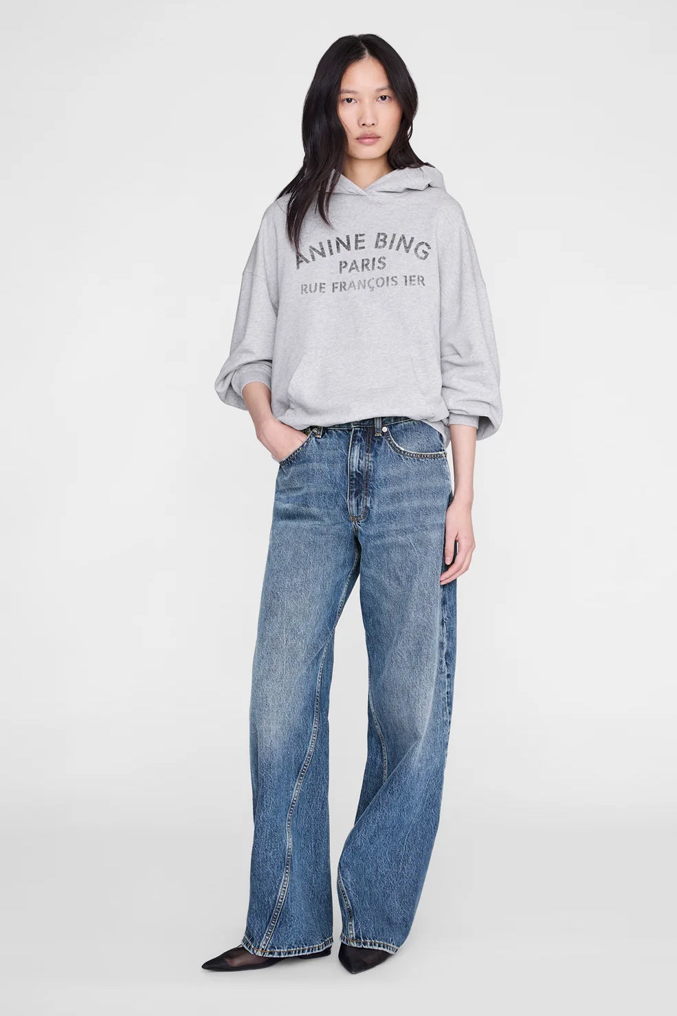 Harvey Sweatshirt Paris Stencil