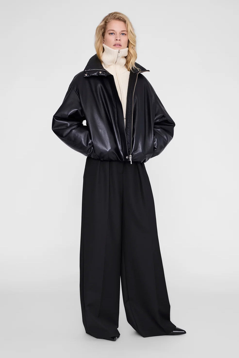 June Trucker Collar Sweater