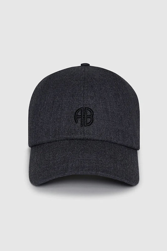 Jeremy Baseball Cap, Dark Heather Grey