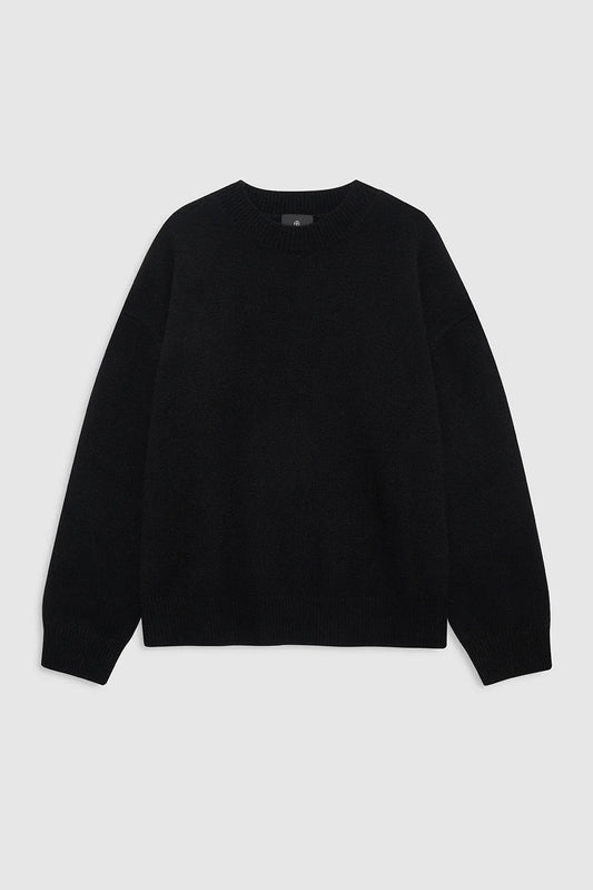 Lee Crew Sweater, Black