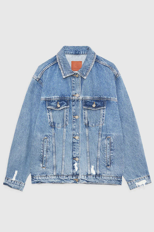 Rory Jacket, Vintage Blue