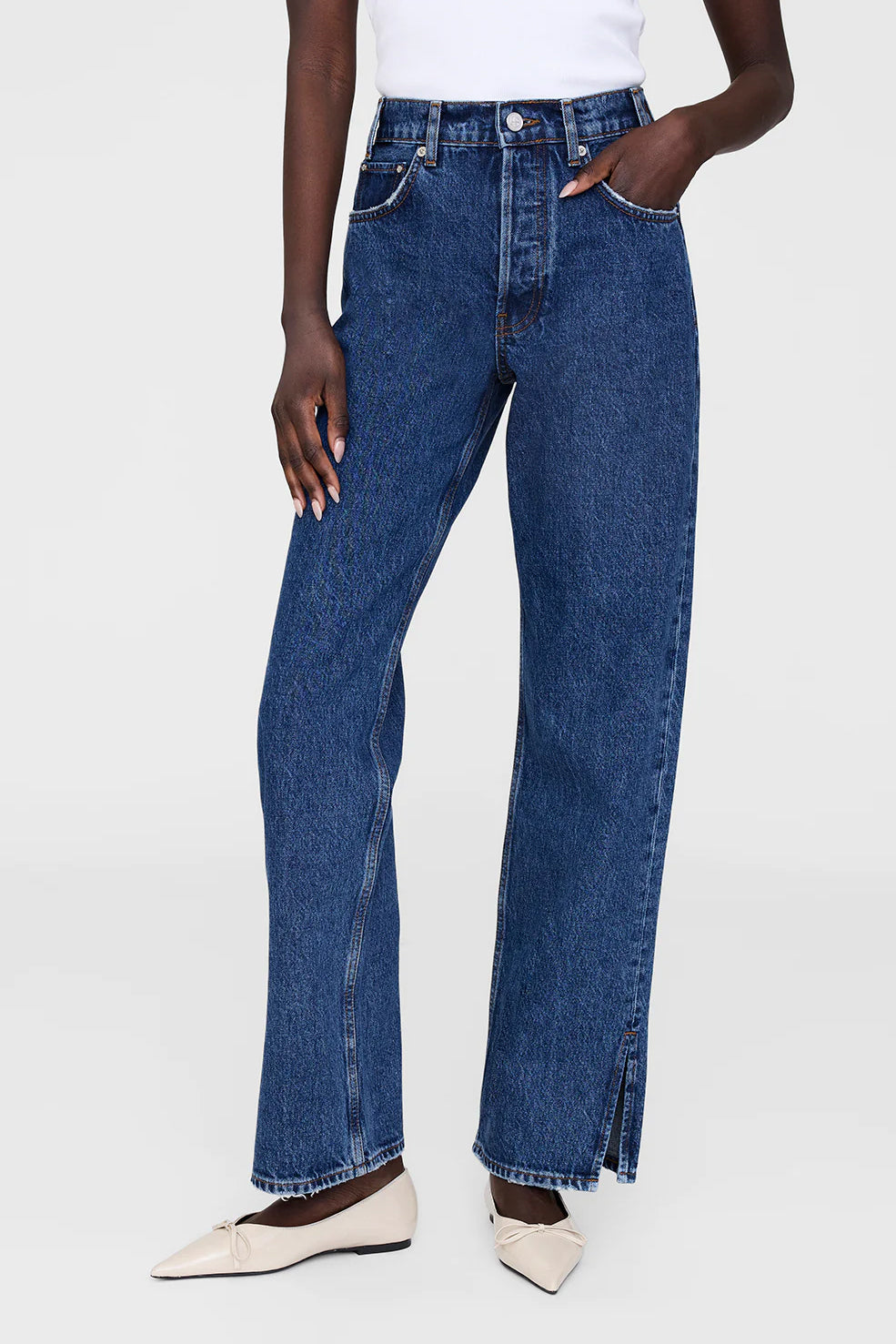 Roy Jean 31", Clean Indigo Denim