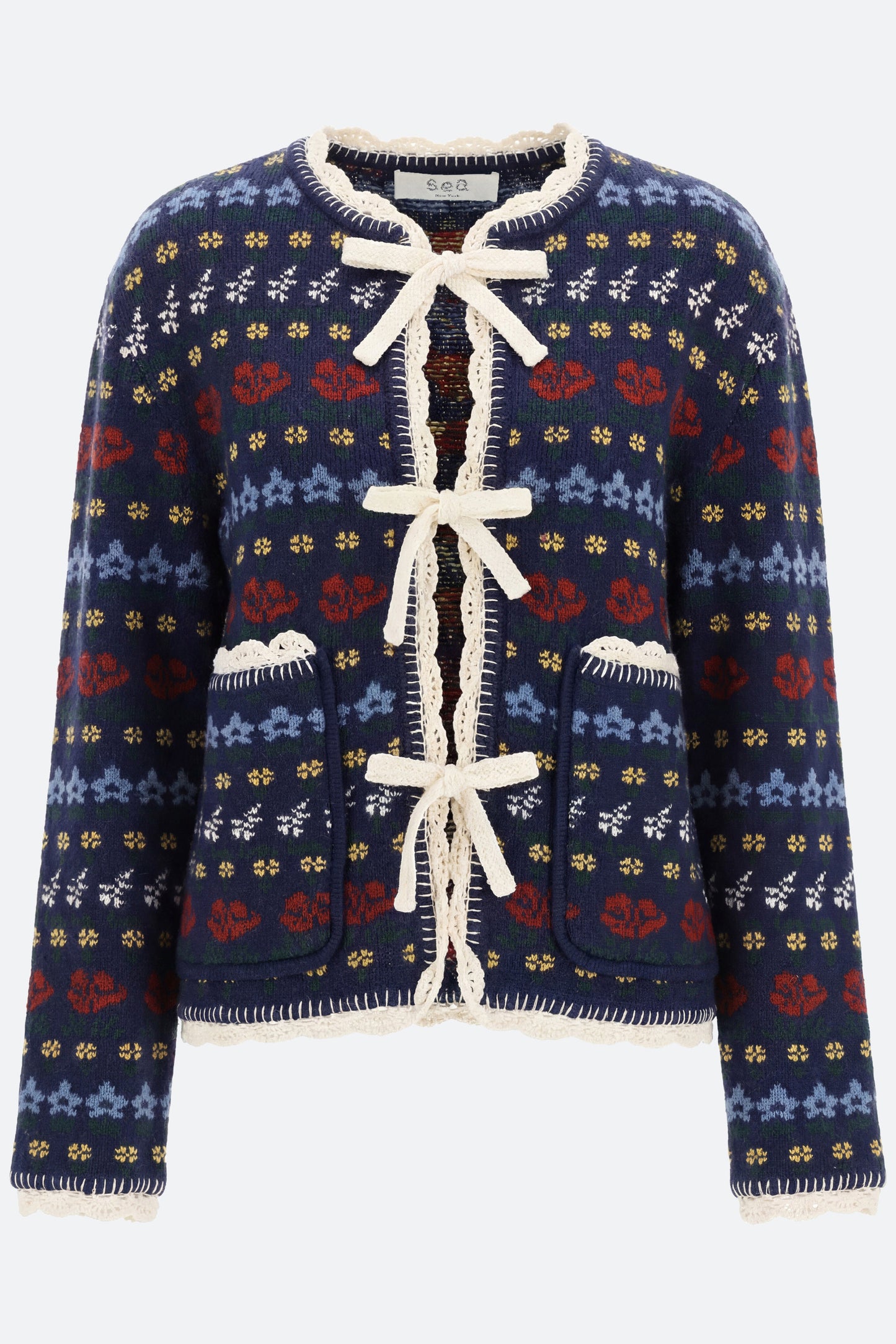 Preston Knit Tie Front Cardigan