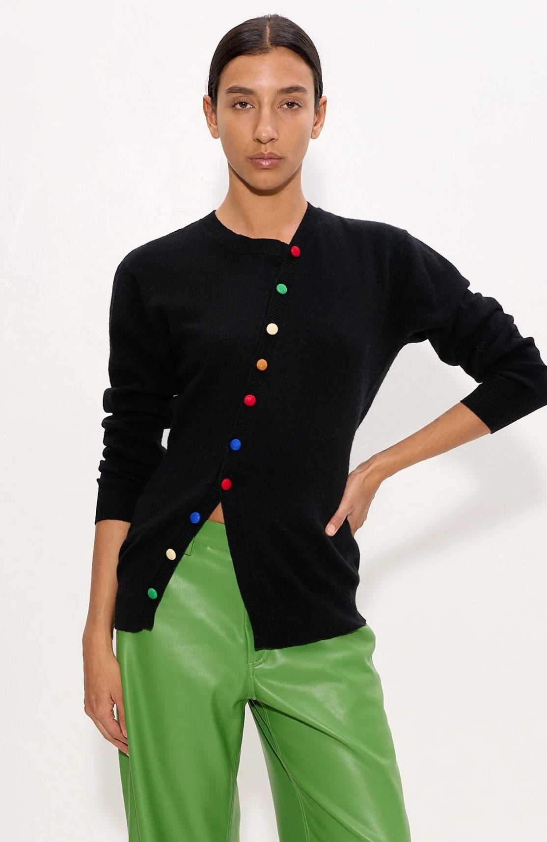 Ada Asymmetrical Cardigan