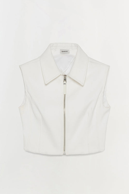 Alix Zip Up Top