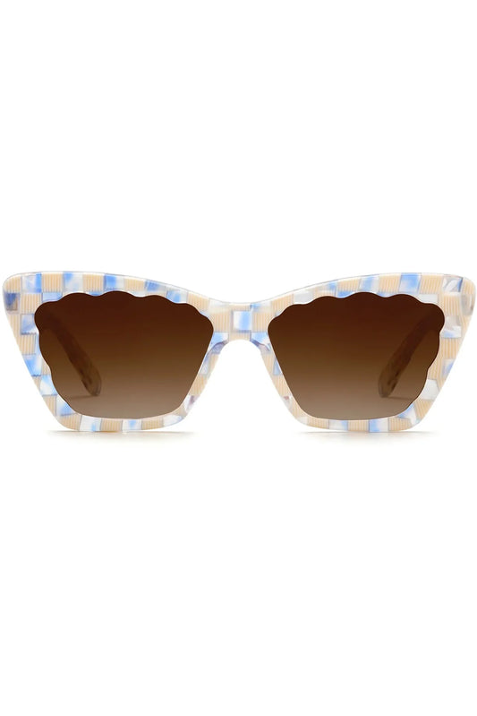 Brigitte, Gingham Over Crystal