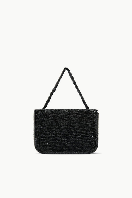 Carmen Beaded Box Bag, Black