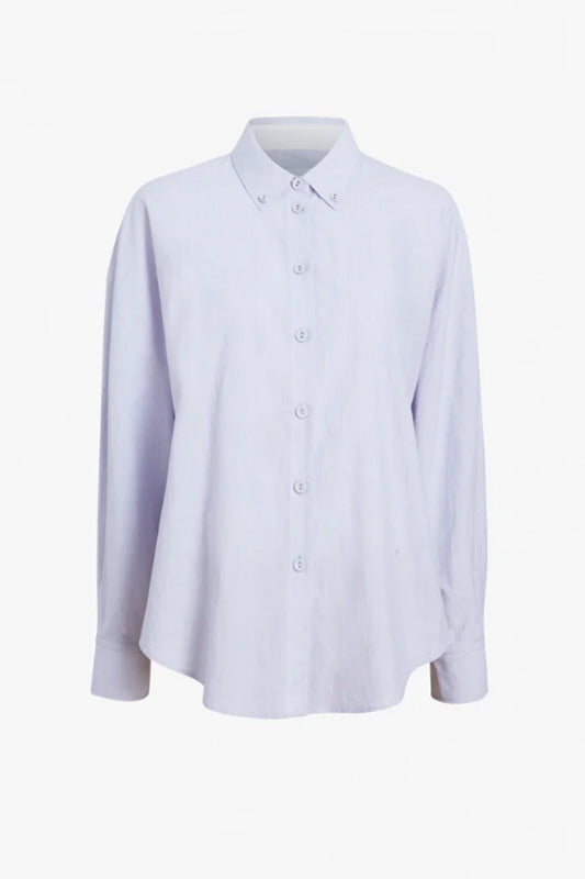 Caroline Shirt in Linen Shirting