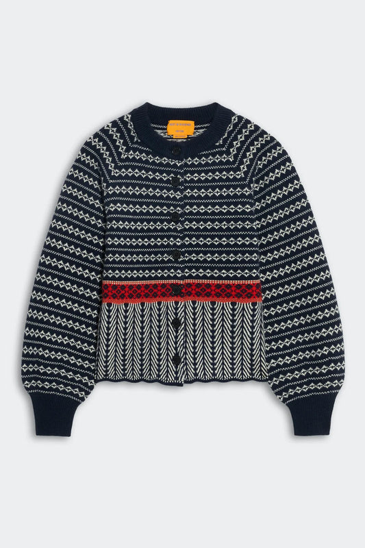 Fairisle Sculpted Cardigan