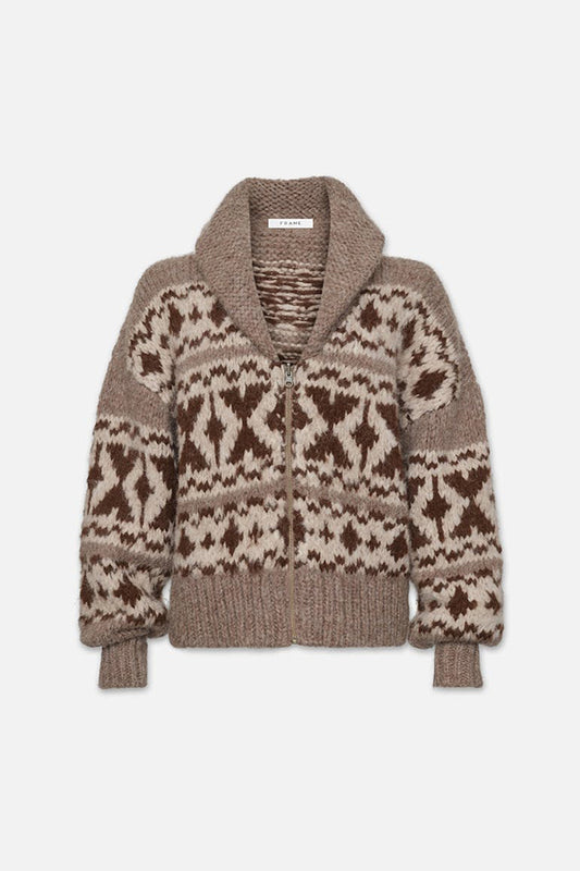 Cowichon Zip Sweater