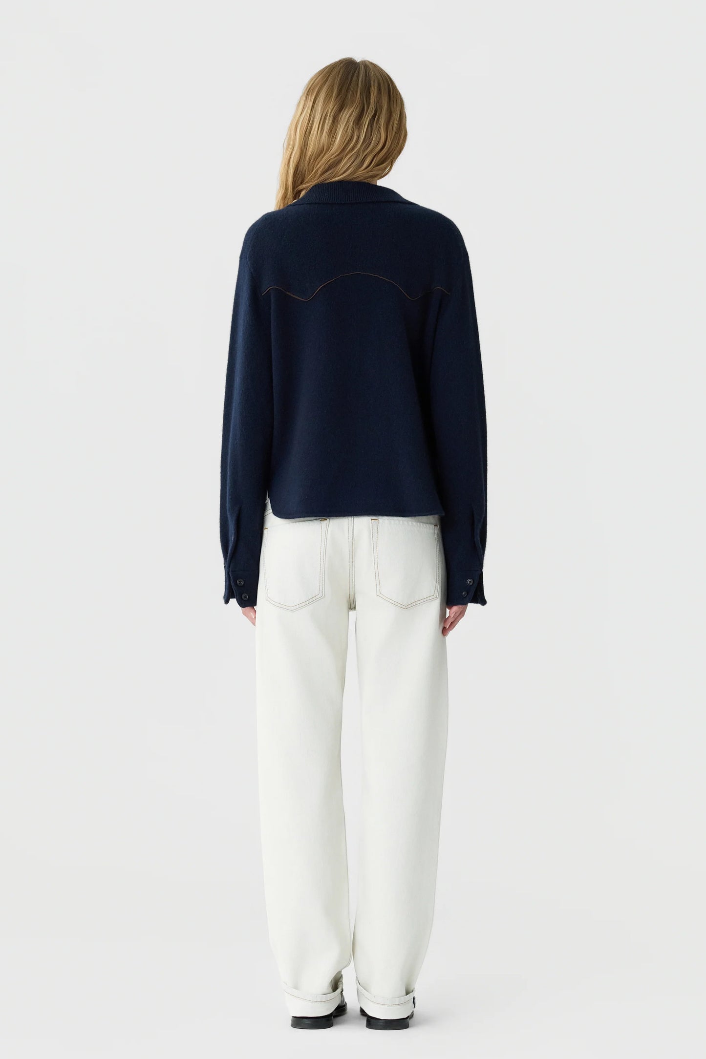 Cropped Western Shirt