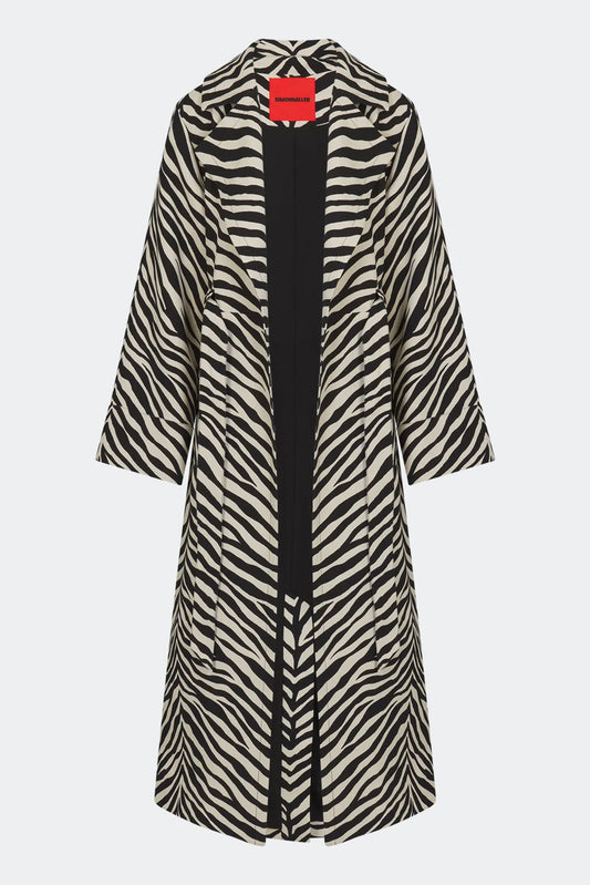 Djinn Crepe Robe Coat