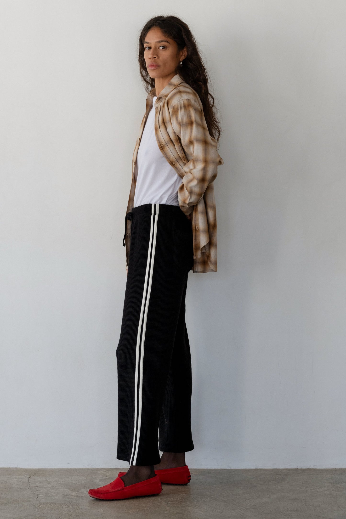 The Thermal Crop Stripe Pant