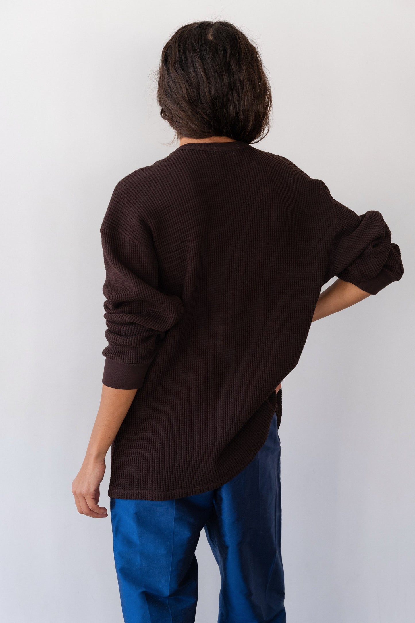 The Thermal Crewneck, Espresso