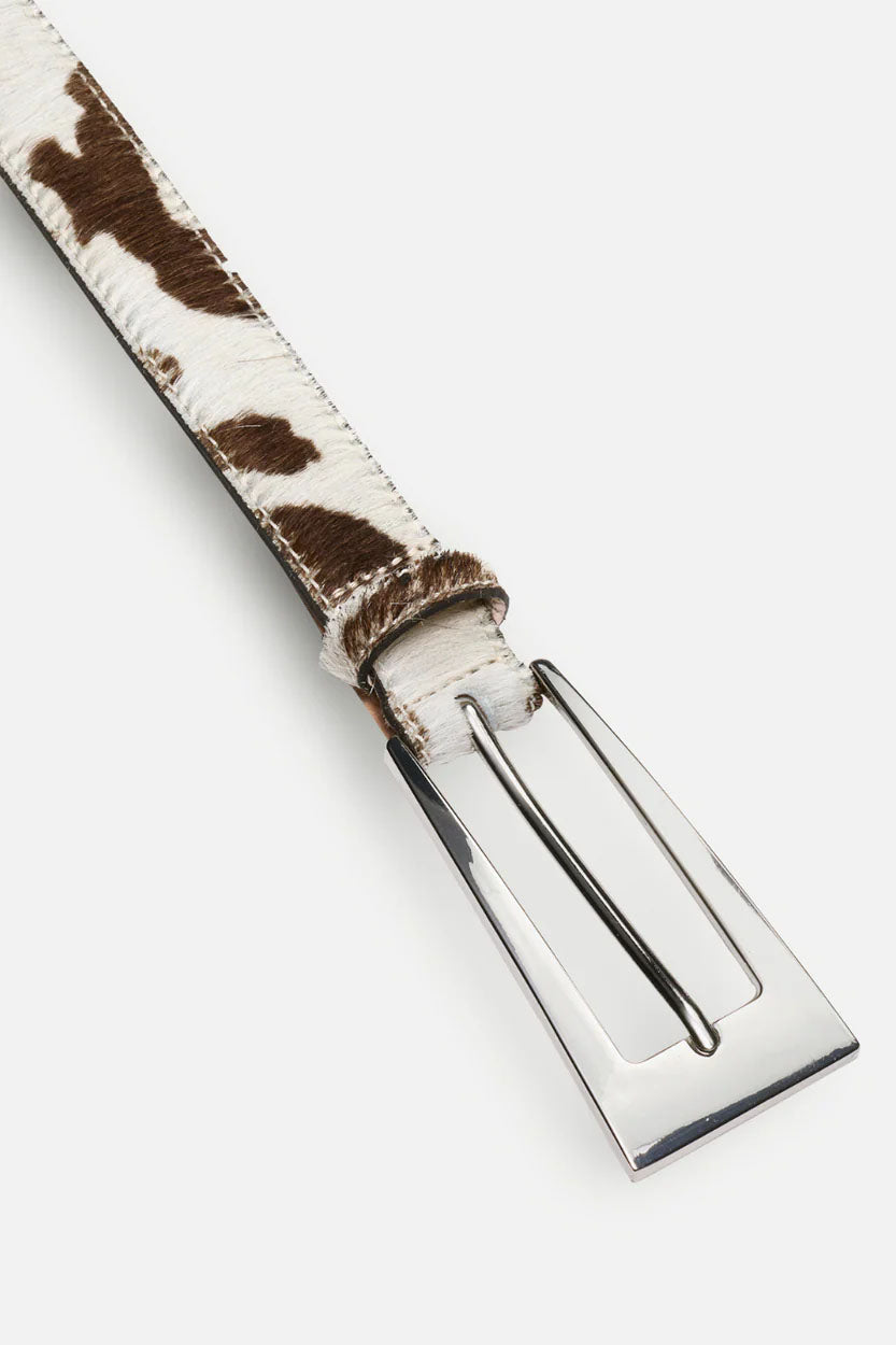 No. 10 Belt, Cow/Silver