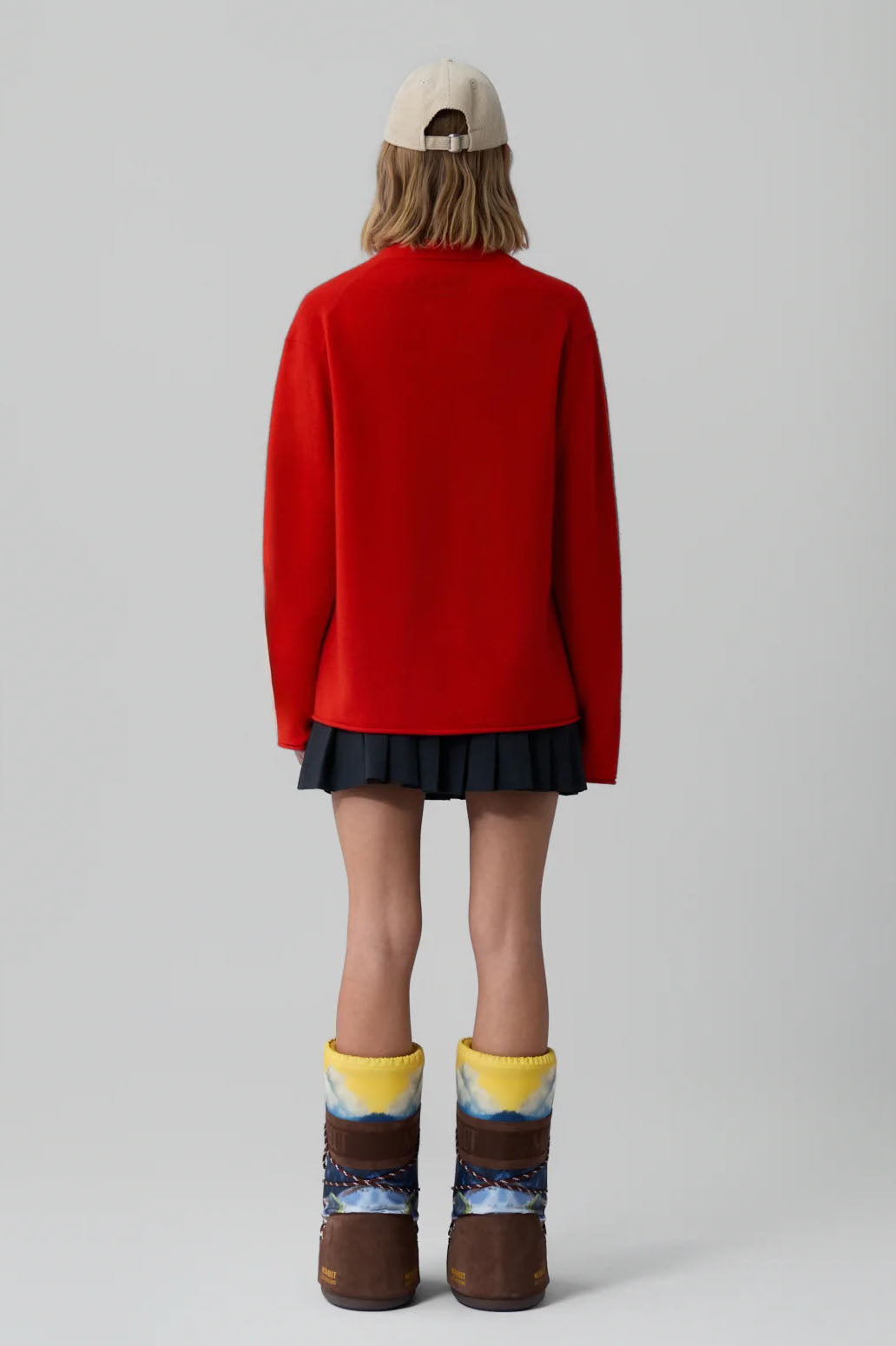 Everywear Cardigan, Chili