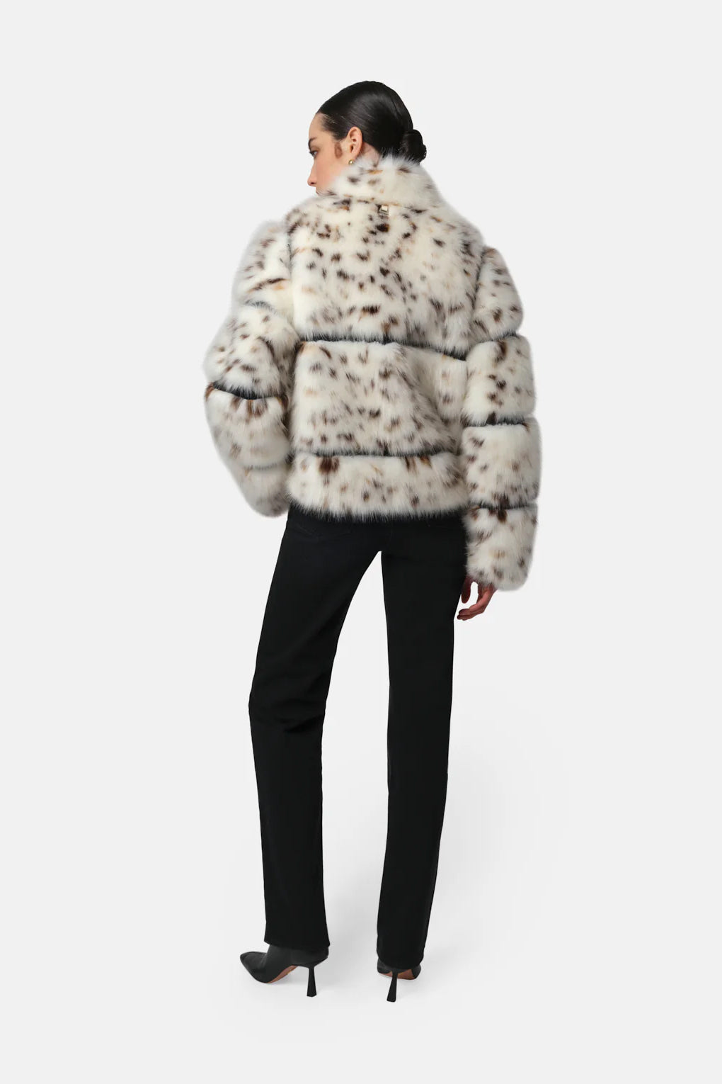 Sai Snow Leopard Coat