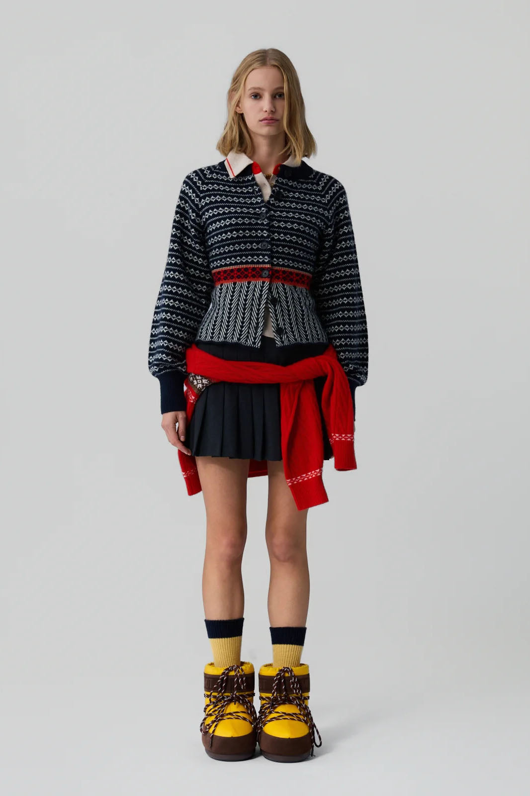 Fairisle Sculpted Cardigan